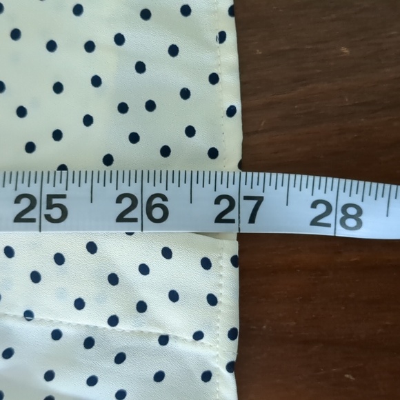 Talbots - Ruffle Trim Blouse - Polka Dot - Picture 11 of 11